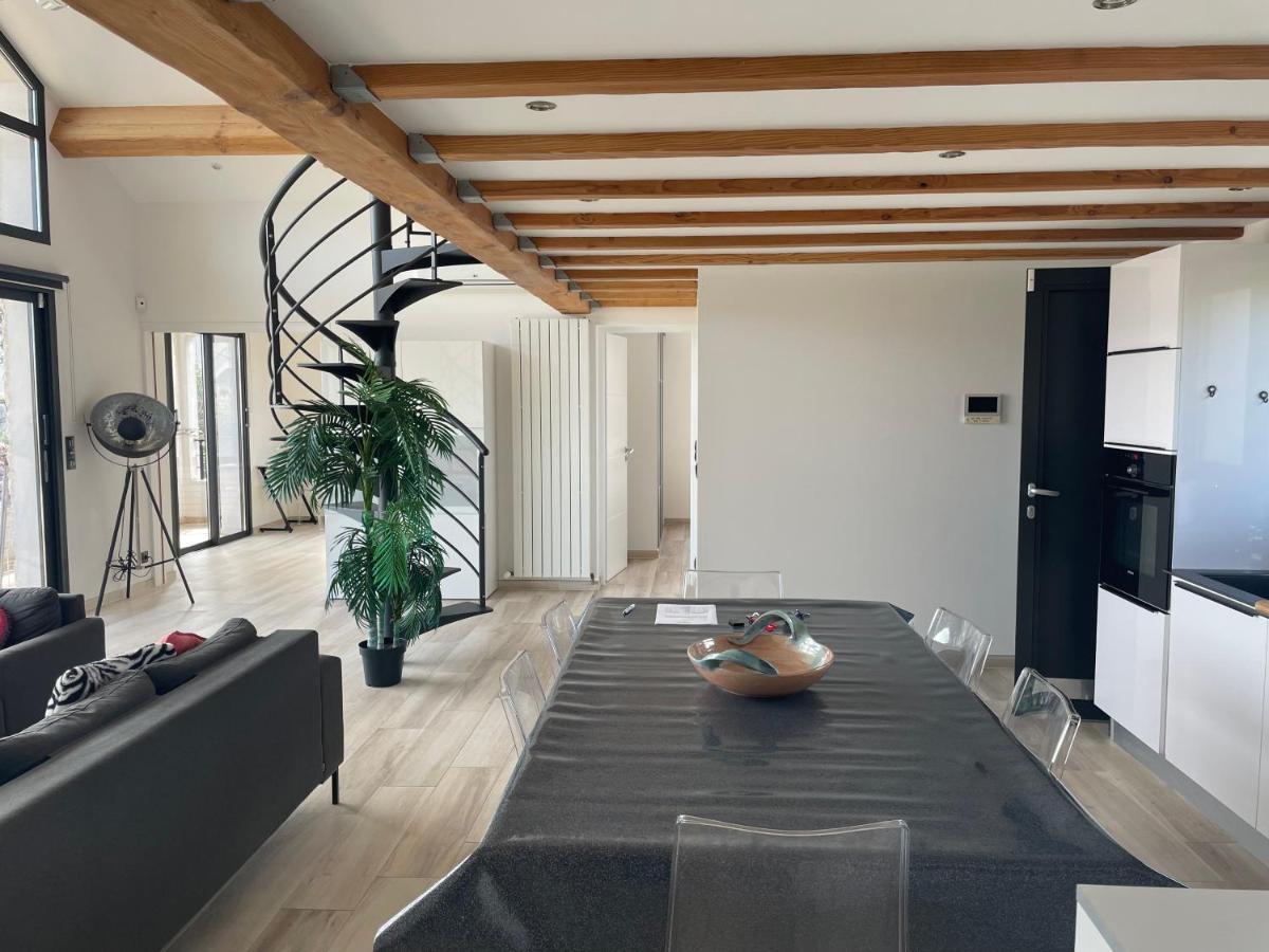 Sublime Haut De Villa Apercu Mer /Hippodrome / Cagnes-sur-Mer Ngoại thất bức ảnh