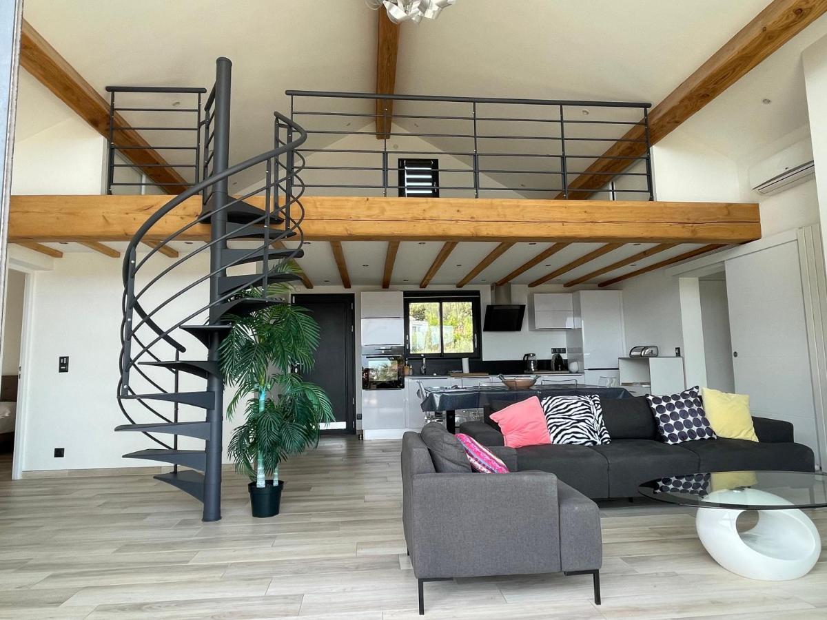 Sublime Haut De Villa Apercu Mer /Hippodrome / Cagnes-sur-Mer Ngoại thất bức ảnh